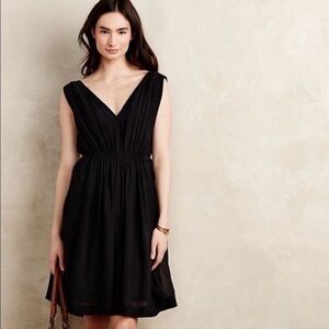 Anthropologie HD in Paris Lavana Tie Waist Dress size 2
